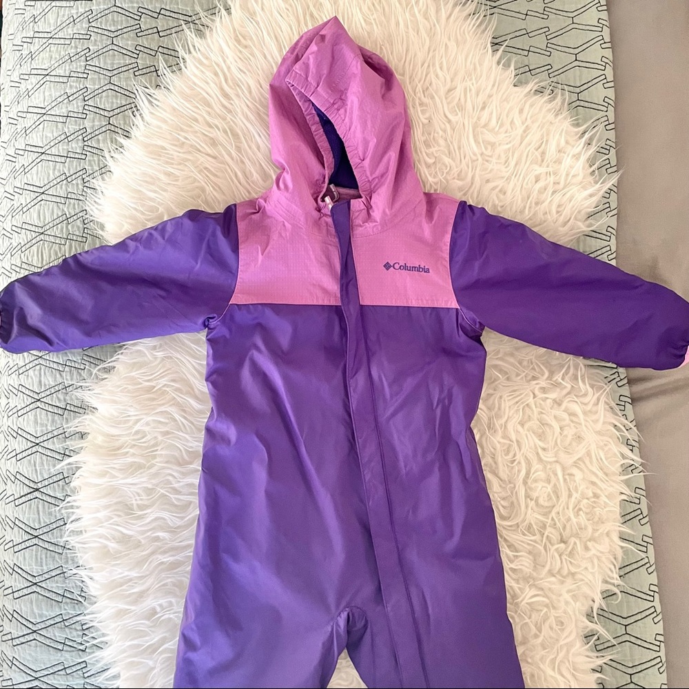 Toddler Columbia Purple Snowsuit